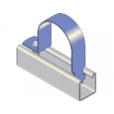 One Piece Channel Clip Copper Pipe
